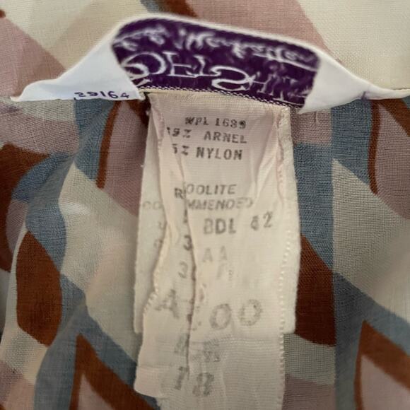 70s dagger collar groovy shirt - Picture 10 of 12